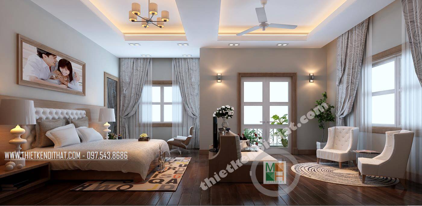 Thiết kế biệt thự Vincom Village Vinhomes song lập hiện đại - Mr. Đức